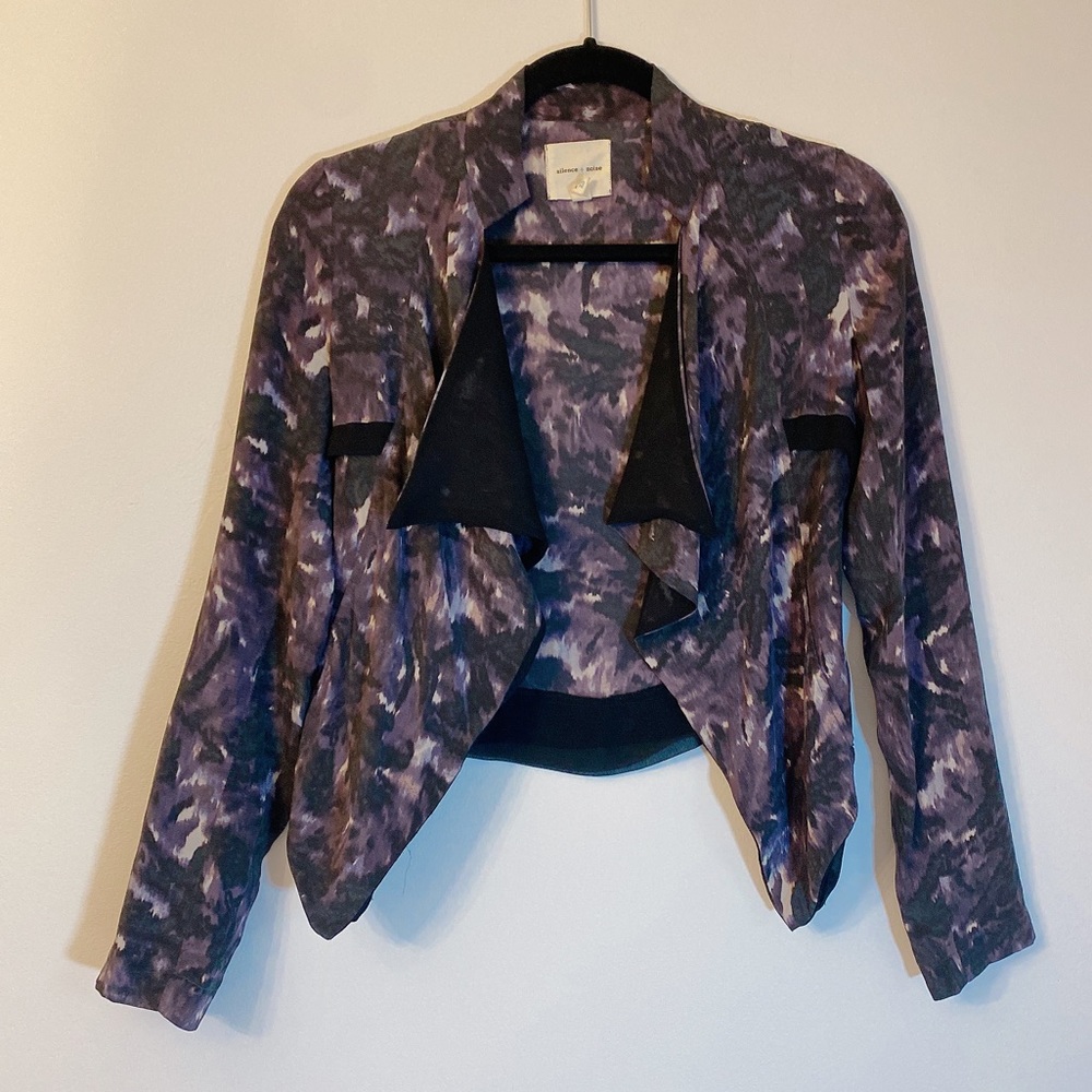 Silence + Noise 💯Silk Blazer